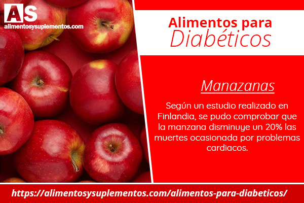 alimentos para diabeticos manzana